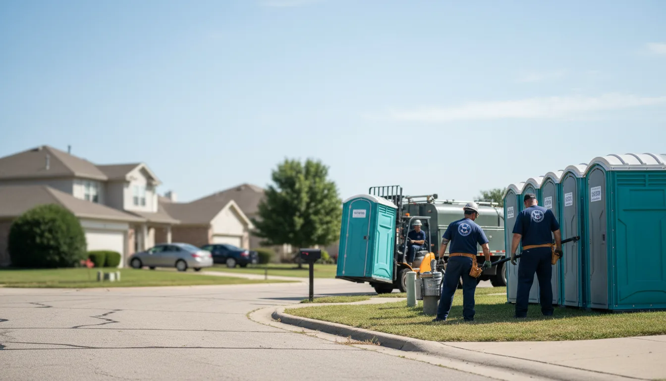 Porta Potty Rental in Milton, IL near me